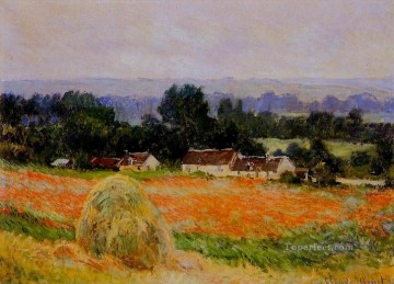  paja Lienzo - Pajar en Giverny Claude Monet
